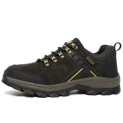 Men's Genuine Leather Warm Non Slip Hiking Boots