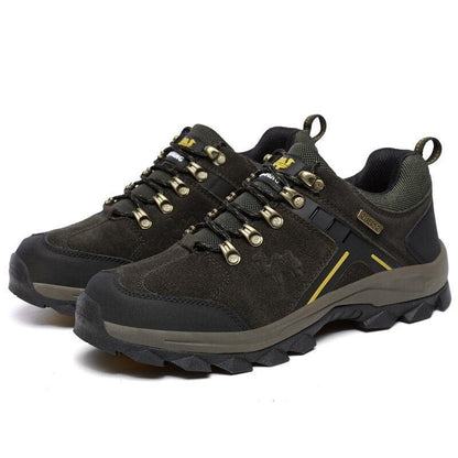 Men's Genuine Leather Warm Non Slip Hiking Boots