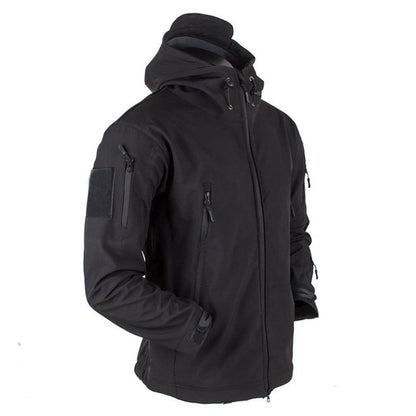 Unisex Camouflage Thermal Fleece Windproof Outdoor Jacket