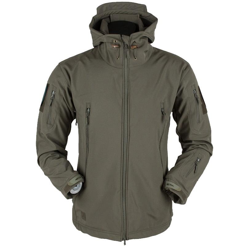 Unisex Camouflage Thermal Fleece Windproof Outdoor Jacket
