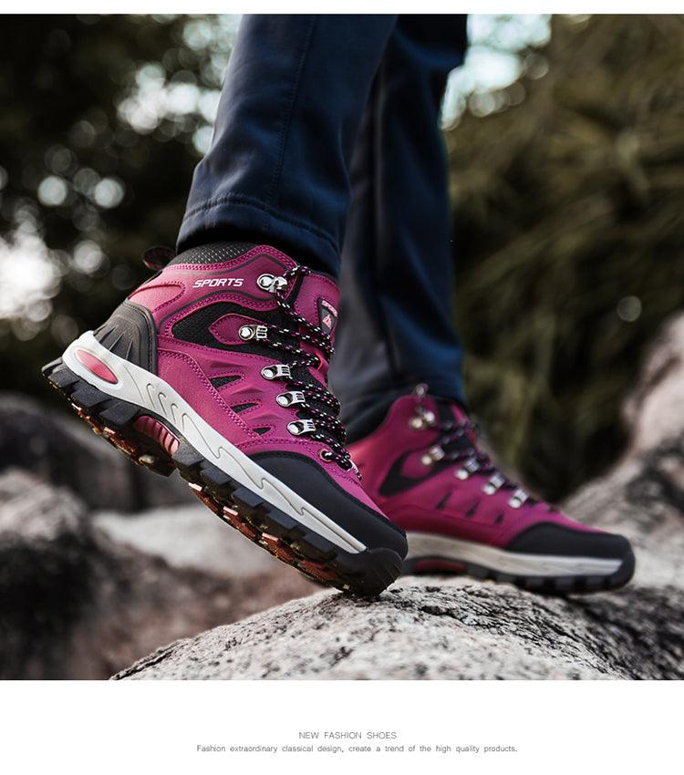 Unisex High Top Breathable Non Slip Hiking Boots