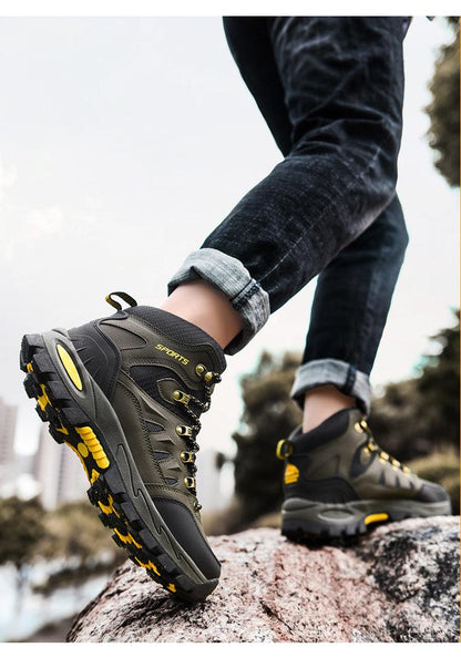 Unisex High Top Breathable Non Slip Hiking Boots
