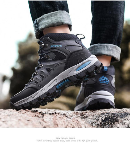 Unisex High Top Breathable Non Slip Hiking Boots