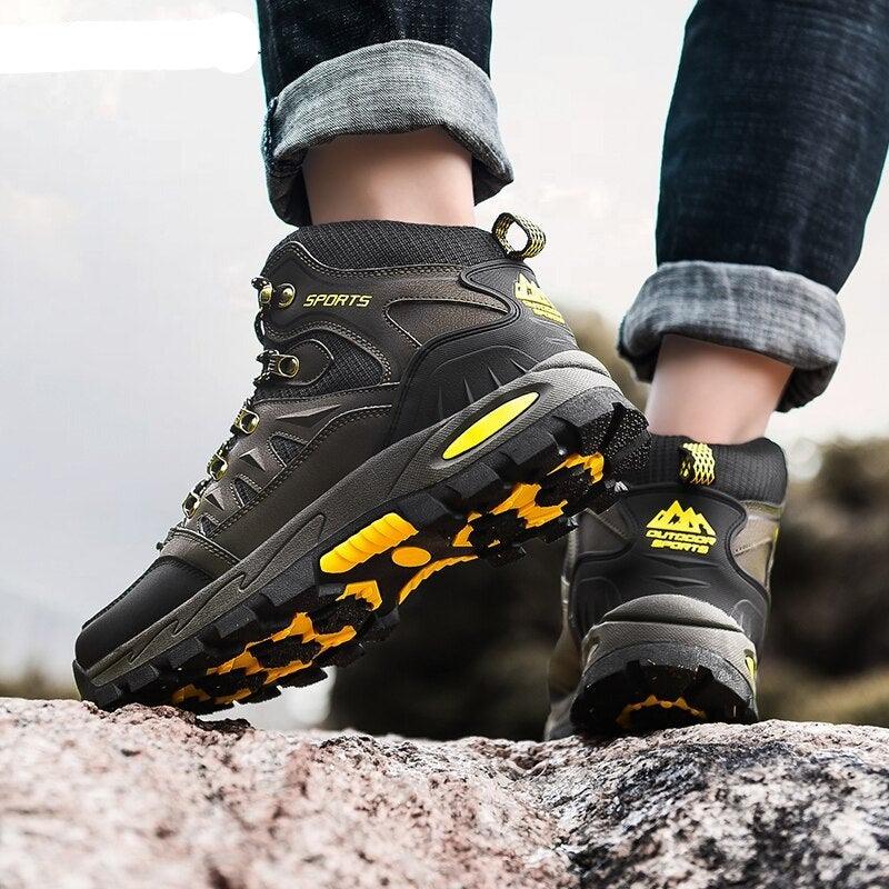 Unisex High Top Breathable Non Slip Hiking Boots