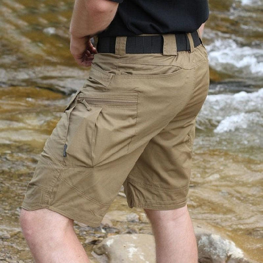 Men's Waterproof Quick Dry Multi Pocket Cargo Shorts