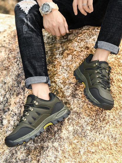 Men's Waterproof Non Slip Winter Hiking Outdoor Boots