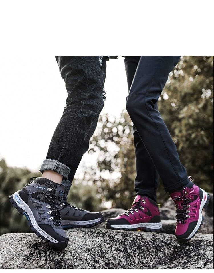 Unisex High Top Breathable Non Slip Hiking Boots