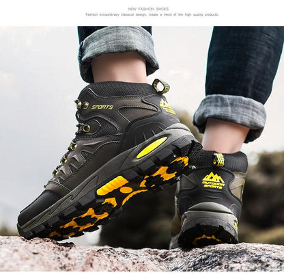 Unisex High Top Breathable Non Slip Hiking Boots