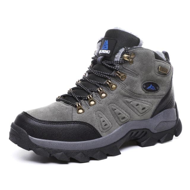 Men's Winter Warm Non Slip High Top Hiking Boots