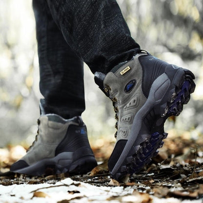 Men's Winter Warm Non Slip High Top Hiking Boots