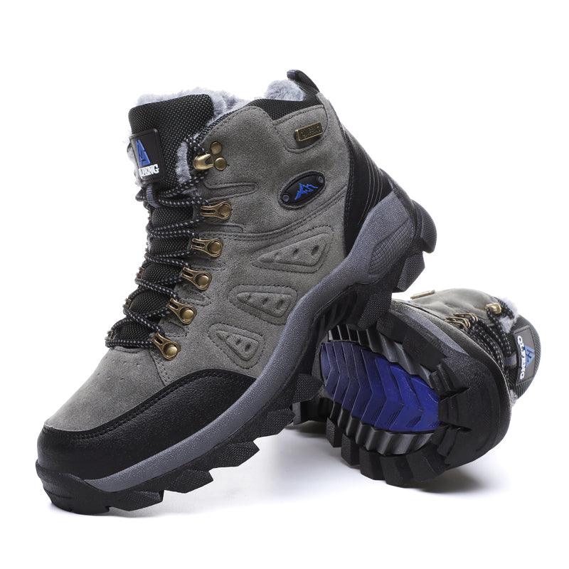 Men's Winter Warm Non Slip High Top Hiking Boots