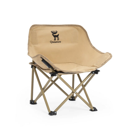 Folding Carbon Steel Camping Chair Adult Kids