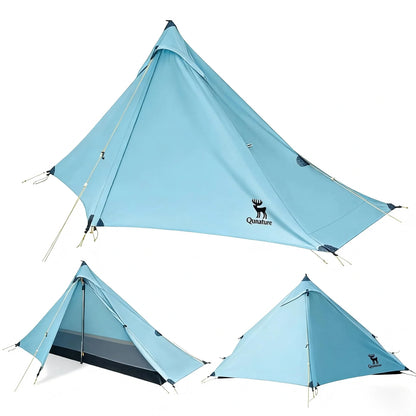 Ultralight One Person Poleless Rainproof Easy Setup Tent