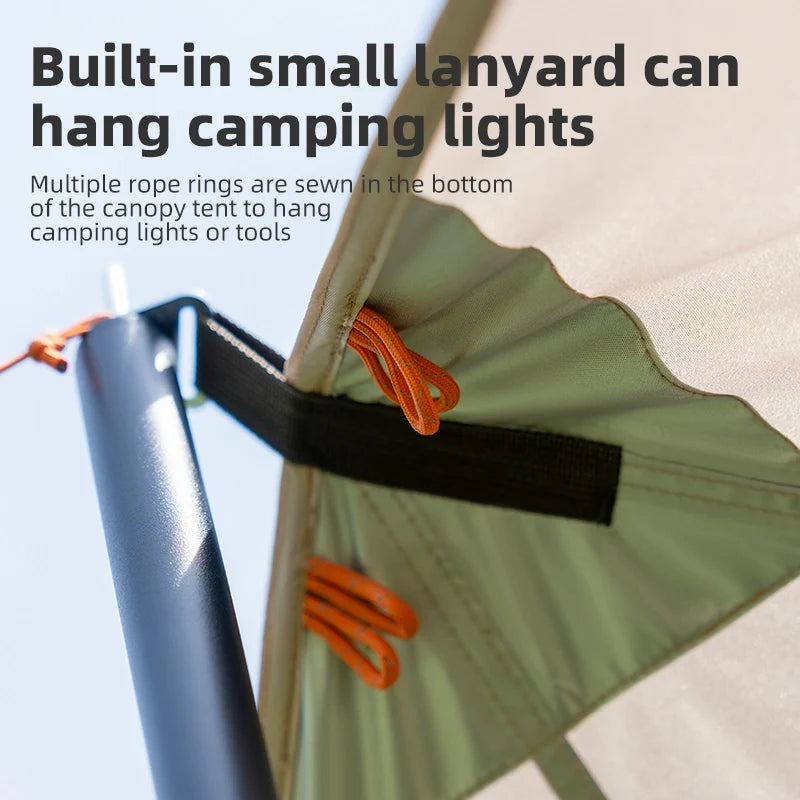 Waterproof UPF50+ Canopy Sun Shelter Camping Tent
