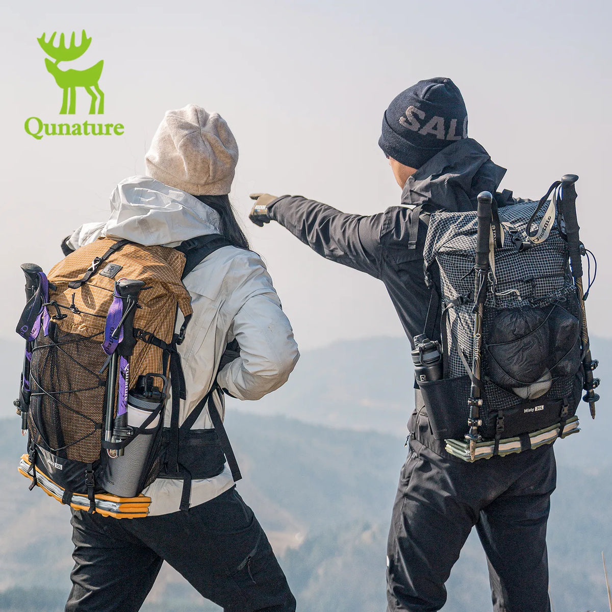 30 35L Lightweight Waterproof Large Capacity Hiking Backpack