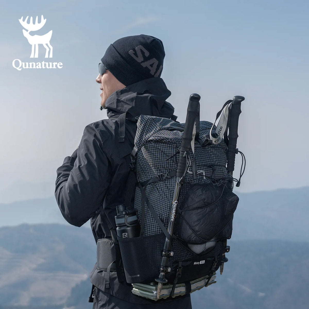 30 35L Lightweight Waterproof Large Capacity Hiking Backpack