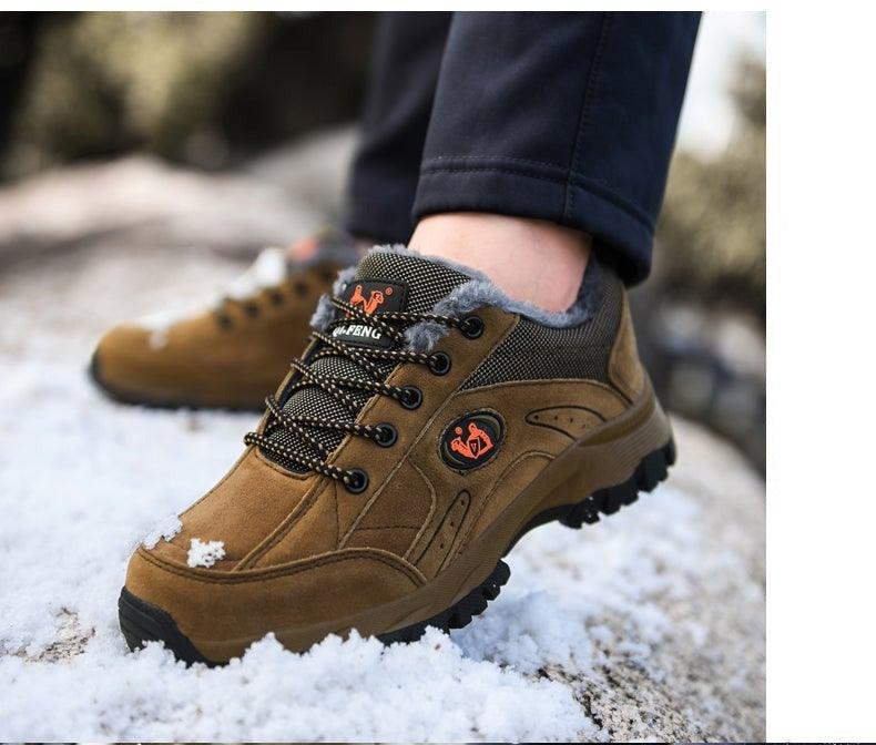 Winter Warm Lightweight Non Slip Outdoor Hiking Shoes