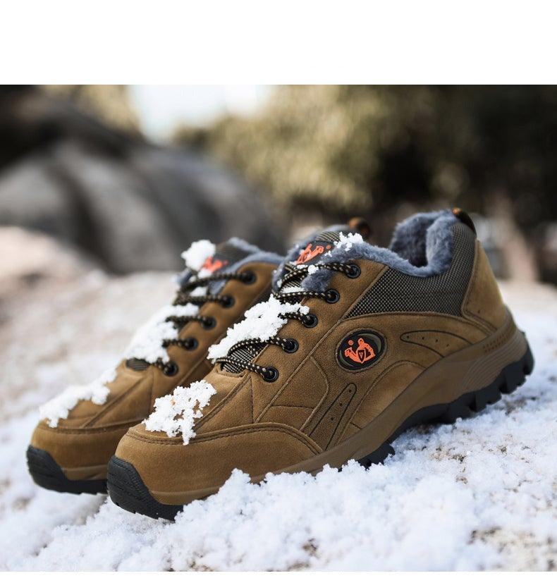 Winter Warm Lightweight Non Slip Outdoor Hiking Shoes