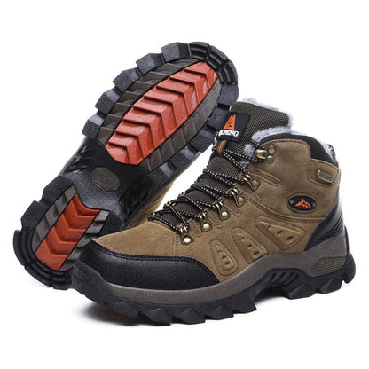 Men's Winter Warm Non Slip High Top Hiking Boots