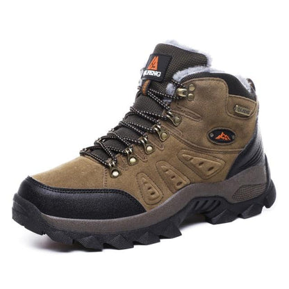 Men's Winter Warm Non Slip High Top Hiking Boots