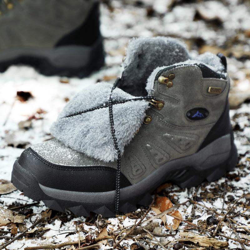 Men's Winter Warm Non Slip High Top Hiking Boots