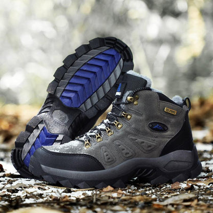 Men's Winter Warm Non Slip High Top Hiking Boots