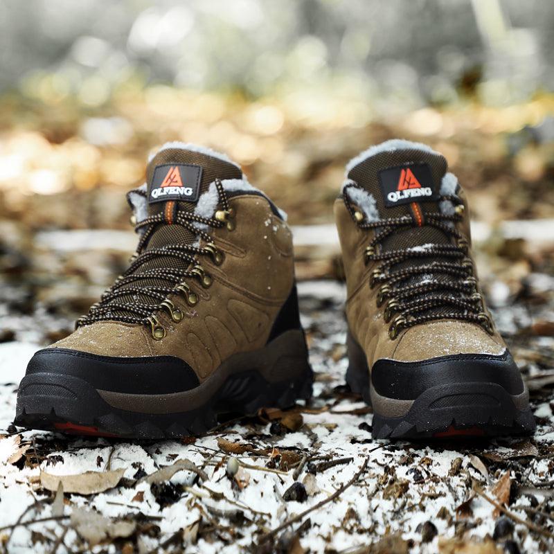 Men's Winter Warm Non Slip High Top Hiking Boots