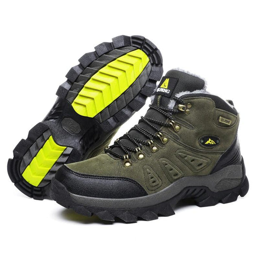 Men's Winter Warm Non Slip High Top Hiking Boots