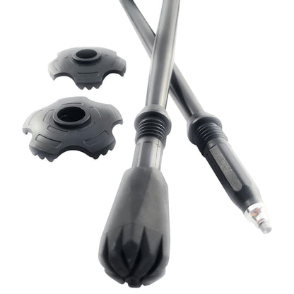 Travel Folding Walking Hiking Poles With Accessories